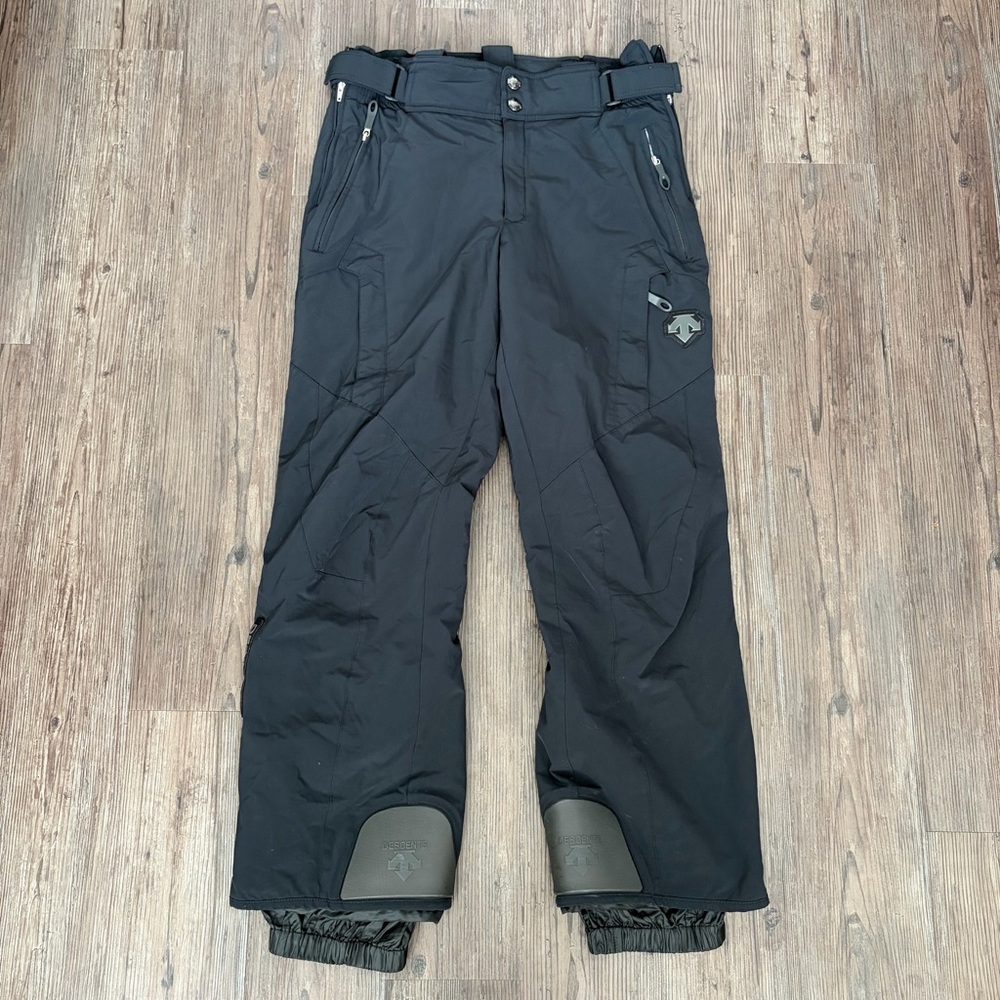 DESCENTE COMORO INSULATED SKI PANTS BLACK MEN’S 36
